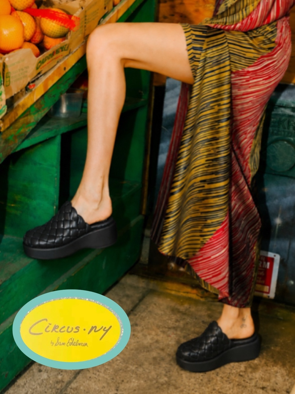 🆕 Circus NY by Sam Edelman Julieta Platform Clogs Black Sz 7.5